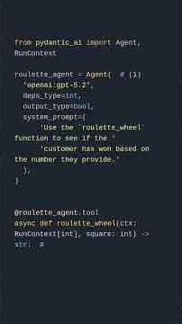 Pydantic AI Agent Fundamentals and Advanced Features - Part 1/17