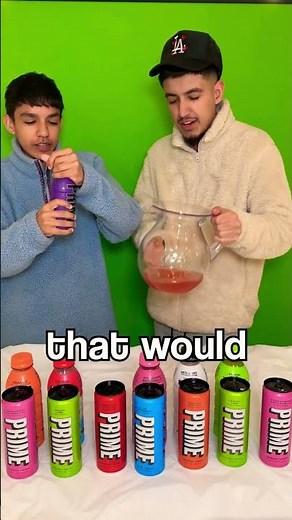 Combining Every Prime ENERGY & HYDRATION Drink!