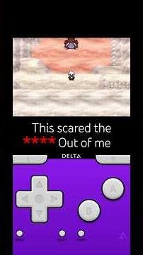 Scariest Pokemon encounter by far… #pokemon #groudon #emerald #gameboy #retrogaming