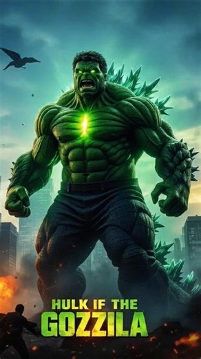 This is What Happens When HULK Fuses with GODZILLA 😳🔥 | Unstoppable Monster Revealed