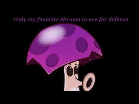 PvZ2 Scaredy-Shroom Plant Nursery Showcase