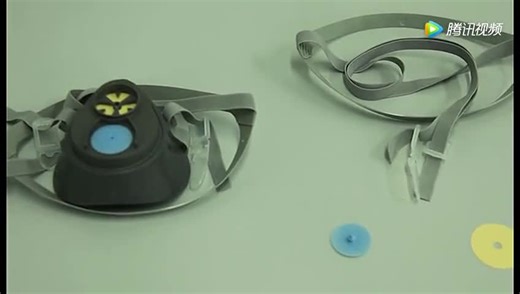 3M防毒面具3200+3700+3701+3011使用教程