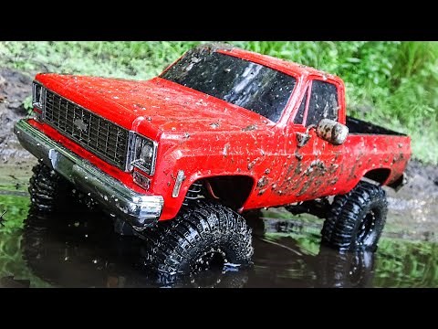 RC Mudding || 4x4 Chevy Mud Truck