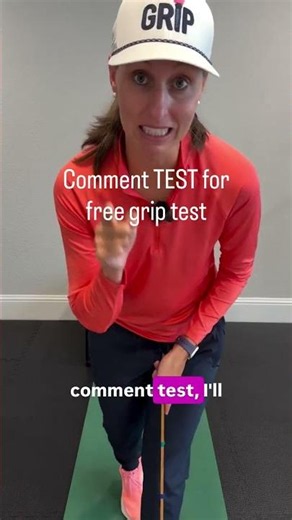 Comment TEST for FREE Grip Test 👇 This hand controls your clubface