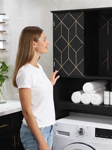 Stylish Over-The-Toilet Bathroom Storage Solutions