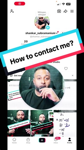 How to Properly Contact Me on TikTok