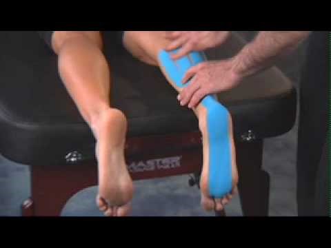 Achilles/Plantar Fasciitis Taping with SpiderTech Precut Calf & Arch Tape