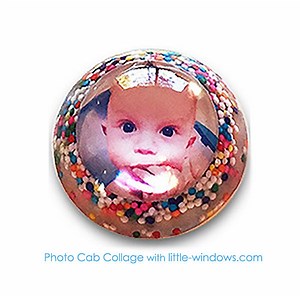 Making Layered Resin Photo Cabochons