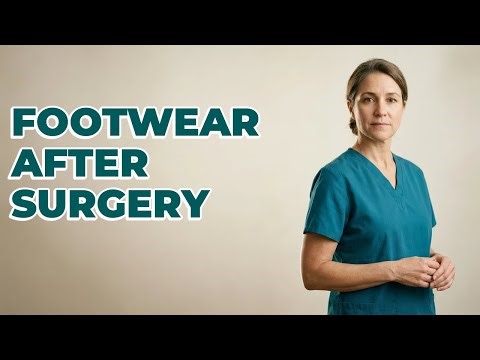 When Should I Wear Supportive Footwear After Surgery?