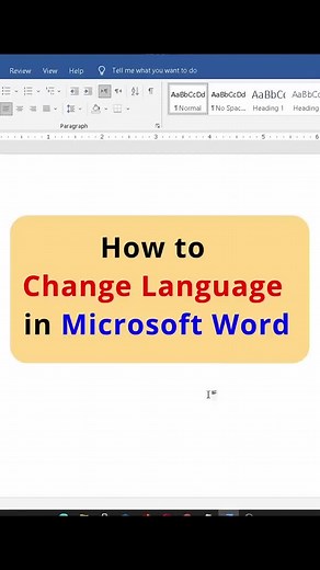 Cómo Cambiar el Idioma en Microsoft Word: Guía Rápida y Fácil