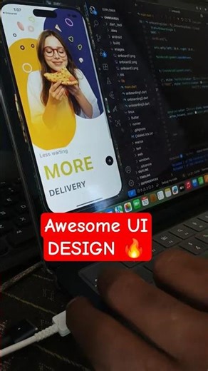 Flutter Tutorial for Beginners – Build This in 30s! #shorts #flutter