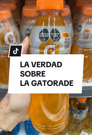 La verdad sobre la Gatorade y sus ingredientes