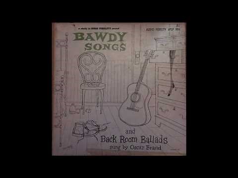 Oscar Brand ‎– Bawdy Songs And Backroom Ballads 1955