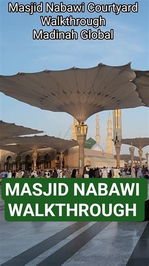 POV: Masjid Nabawi from Salam Gate Walking to Al Baqi Walkthrough #shorts #viral #youtubeshorts