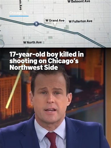 Chicago police say a 17-year-old boy was killed after suffering multiple gunshot wounds in a shooting overnight on the city's Northwest Side. #chicago #illinois #shooting