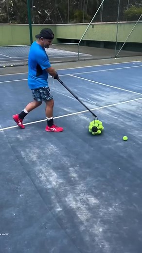 764K views · 2.4K reactions | Tennis Balls collecting tool #reelsvideo #reelsfbシ #reelsfypシ #reelschallenge #facts #trend #viralpost | fact world | Facebook