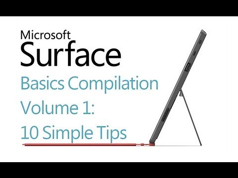 Microsoft Surface RT Tips - Volume 1 (10 tips) - Windows 8