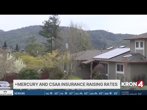 KRON 4: Mercury and CSAA Insurance Raising Rates