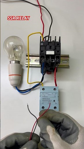 How to work SSR Relay { solid state relay} # electric