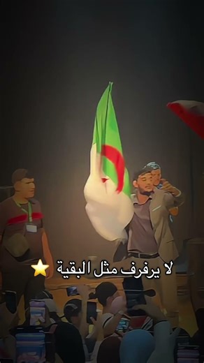 The Algerian flag floats differently ✨🇩🇿