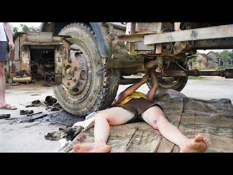 Genius Girl Repairs KIA Truck Gearbox Transmission | Full Gear Set Rebuild & Restoration