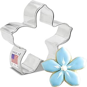 Ann Clark Forget-Me-Not Flower Cookie Cutter, 2.75" Made in USA