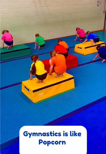 Gymnastics is like popcorn🍿🤸‍♀️Everyone heats up at their own pace. Some skills pop quickly, others take time, but with patience and persistence every kernel has its moment to shine! 🌟 #gymnastics #motivation #viralvideos #kidsactivities #gymnasticscoach