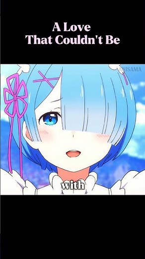 Rem Confession | Re:Zero | #anime #shorts