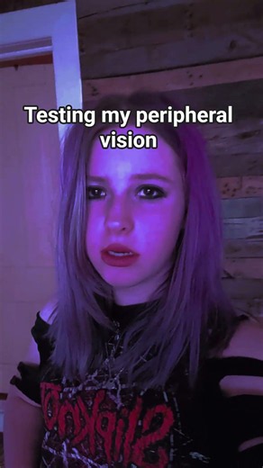 testing my peripheral vision