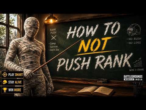 HOW TO NOT PUSH RANK || #bgmi || #bgmilive || IM KARTIK GAMING || #live ||