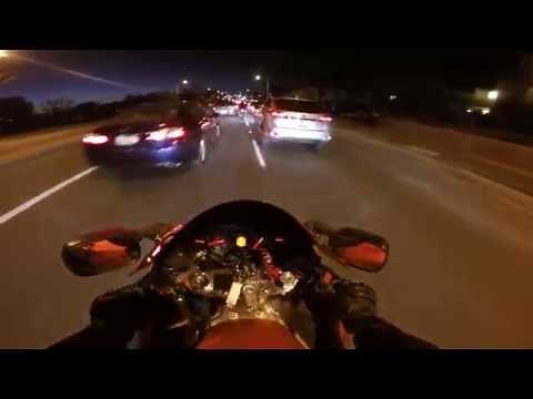 IDIOTS ON CROTCH ROCKETS....140MPH....AND CRAZY LANE SPLITTING