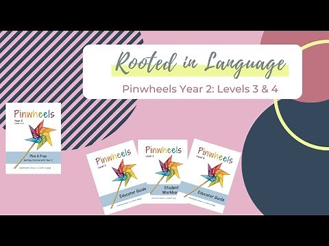 Rooted in Language Pinwheels Year 2 Homeschool Reading Curriculum