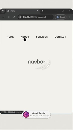 Stop Using Boring Navbars… Try This 😳