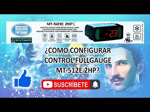 Configurar Control Full Gauge MT-512E 2 HP