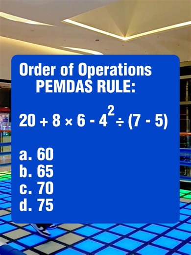 Order of Operations || PEMDAS RULE #mathwithprincess #mathviral #math #mathematics #mathskills #mathchallenge | Math with Princess