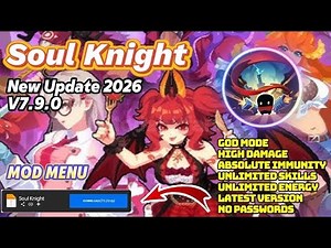 Soul Knight Mod Apk 7.9.0 Mod Menu God Mode TERBARU 2025 New Update!