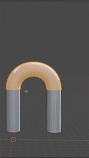 Make Arches in Blender Easily #blender #blender3d