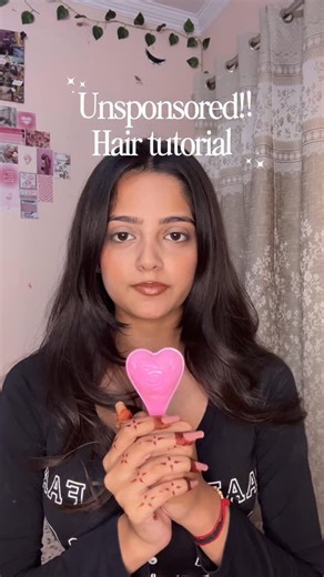 Tanisha Bhasin on Instagram: "The hair tutoriallll is here!!!! #explorepage #fyp #trending #hairtutorial #hairblowout"