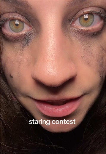 look at me | staring contest