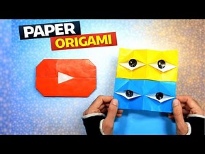 DIY Origami Eyes 👀 | Easy Paper Eye Craft for Kids