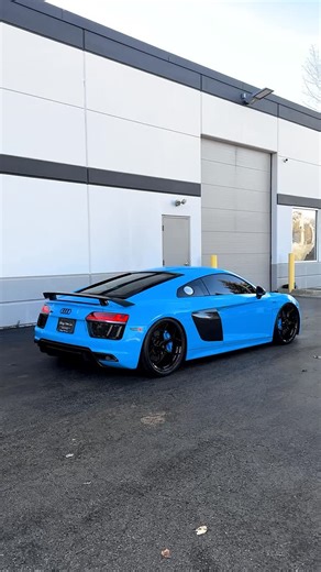 Chicago Motor Cars on Instagram: "💙 2017 Audi R8 V10 Plus quattro S tronic — Underground Racing 1R Build 💙 Finished in ultra-rare Riviera Blue over a Black Diamond Stitch Leather interior, this R8 V10 Plus is one of the most extreme street-legal builds available anywhere. With 9,600 miles, full PPF, ceramic coating, Bang & Olufsen audio, 20” forged wheels, and an Underground Racing Stage 1R Twin Turbo system producing 1,150 WHP on pump gas and up to 1,500 WHP on race gas, this car is truly in 