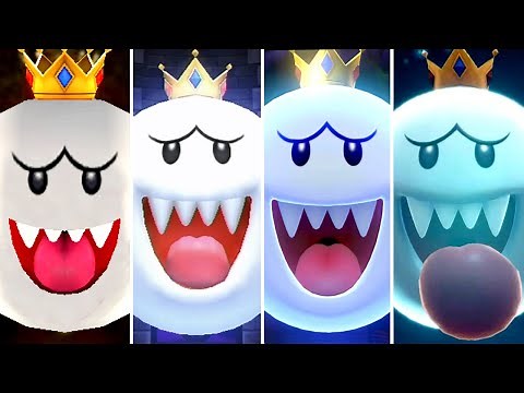 Evolution of King Boo in Mario Party Games (2007-2025)