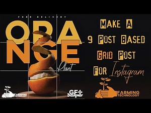 "Design a Perfect 9-Post Grid for Instagram in Illustrator | Step-by-Step Tutorial"