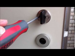 ALPHA,アルファ,edロックTXK 取付 ＤＩＹでの鍵交換を応援