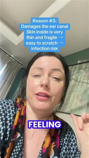 Stop using Q-tips (“ear swabs”) in your ear. Why you ask-let me explain 3 reasons #nursing