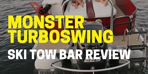 Monster Swing TurboSwing Ski Tow Bar Review for 2021 | Pontoon Authority
