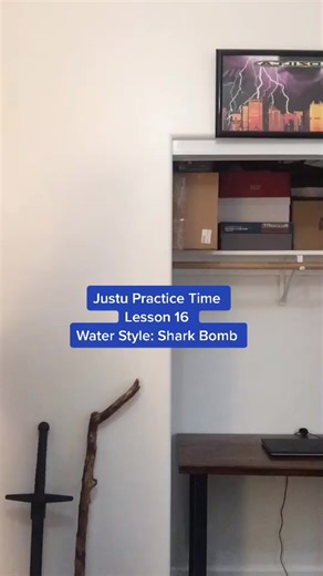 Naruto Water Style Jutsu Practice with Kisame | Anime Hand Signs Lesson