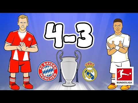 Olise on FIRE 🔥 FC Bayern München 4-3 Real Madrid I Powered by 442oons
