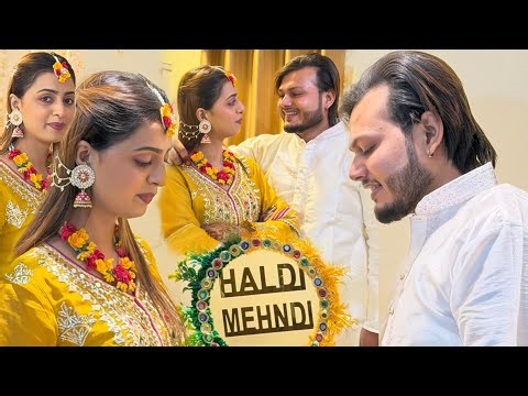 Haldi Vlog💛✨| Part 1 | Mr Khan Yoo | Iram Khan Yoo | Haldi Mehndi | Lonavla