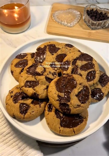 Brown Butter Chocolate Chunk Cookies Recipe